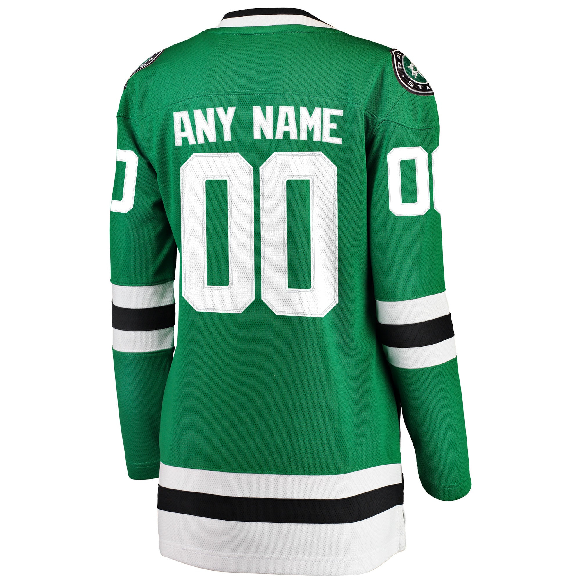 Dallas Stars Fanatics Women’s Home Breakaway Custom Jersey – Green