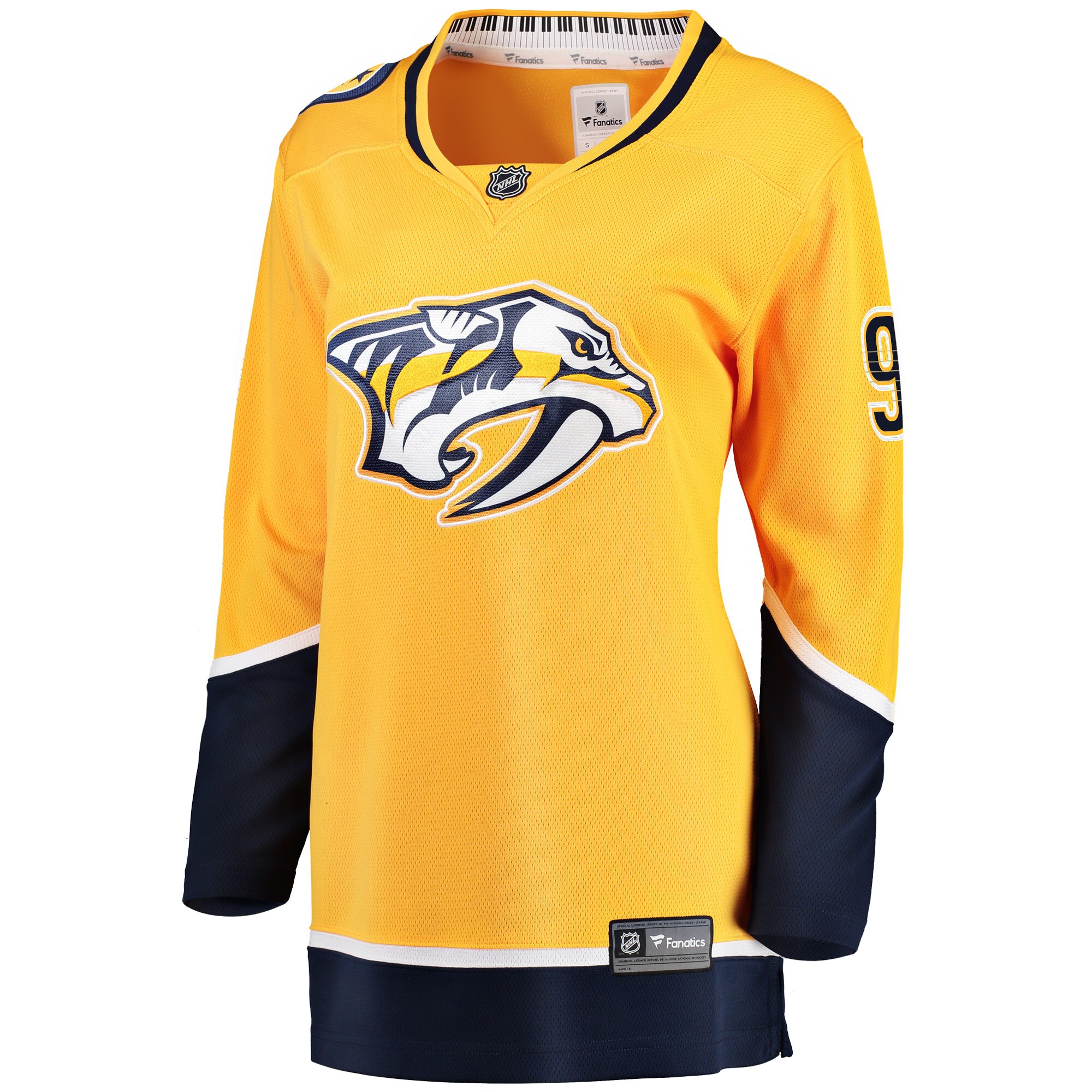 Filip Forsberg Nashville Predators Fanatics Women’s Breakaway   Jersey – Gold