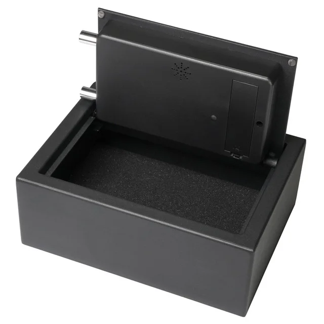 Stack-On Small Drawer Safe with Electronic Lock �C Compact Personal Safe for Desk or Nightstand with Backup Key and Steel Security Construction