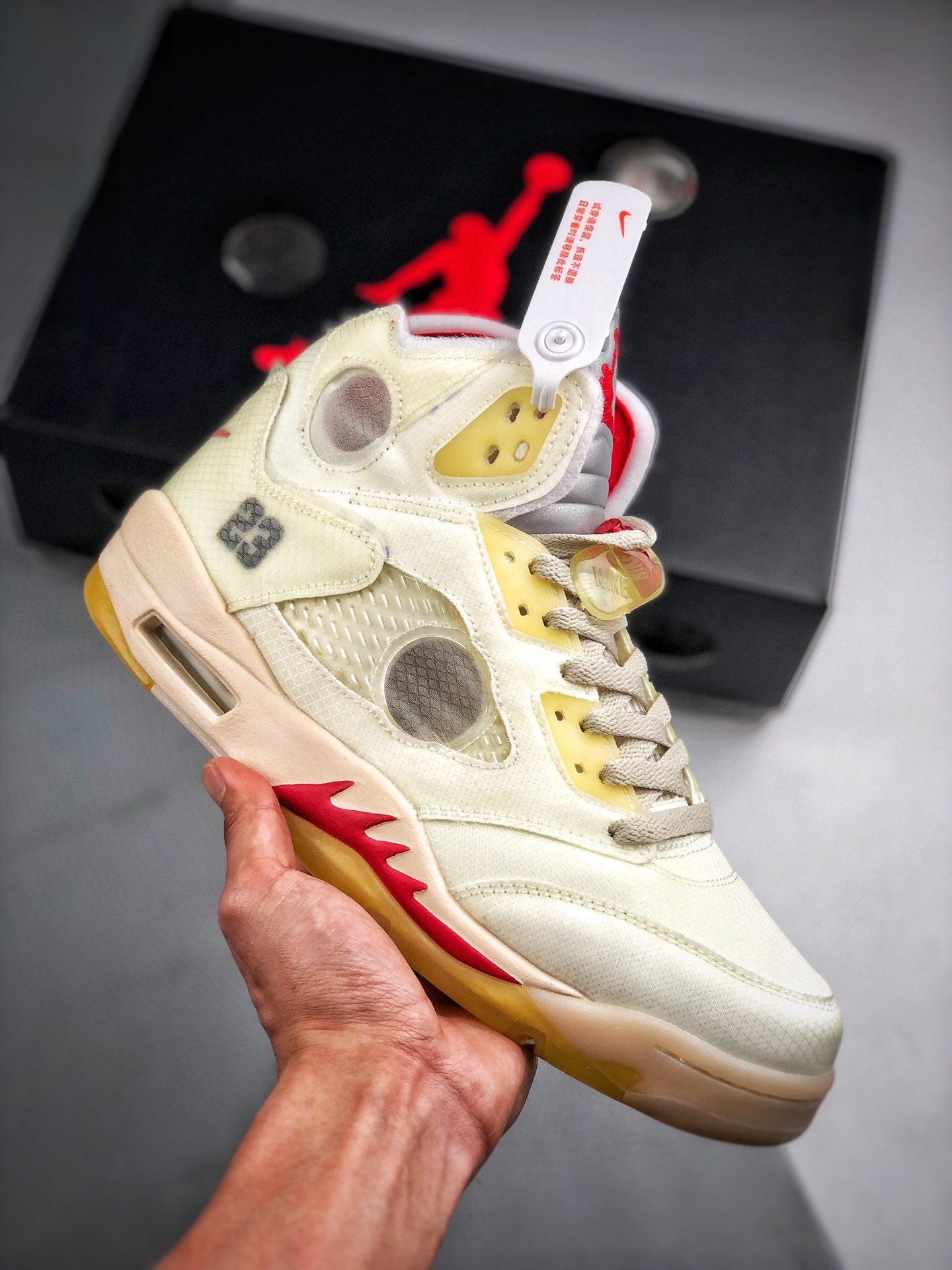 Jordan 5 Retro OFF-WHITE Sail