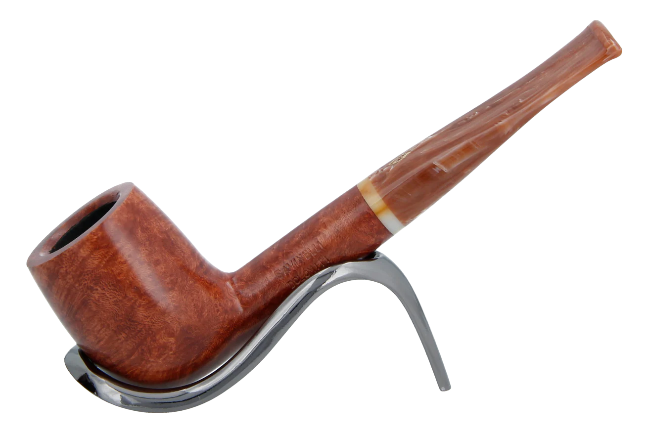 Savinelli Dolomiti Smooth Light Brown 128 - 9mm Briar Pipe