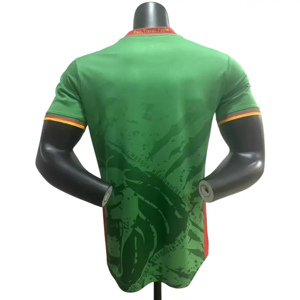 2025-26-Cameroon Green-Shirt-Player Edition