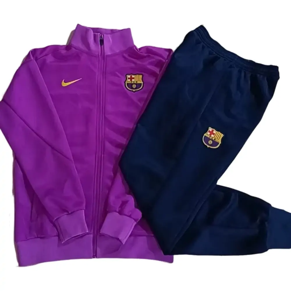 2025-26 Barcelona Long Zip-Up Training Jersey  - Adult Set