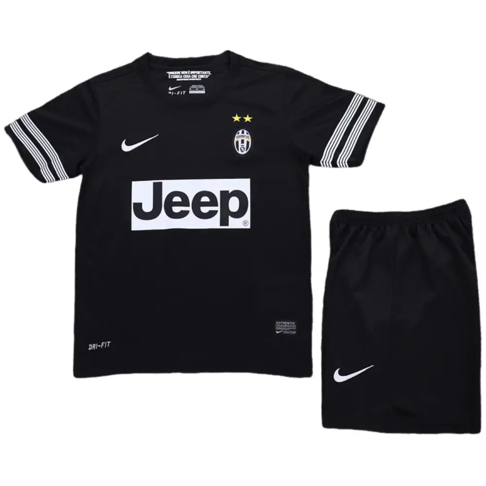 2012-13 Juventus Away Retro Children's Jersey Set - Fans Edition