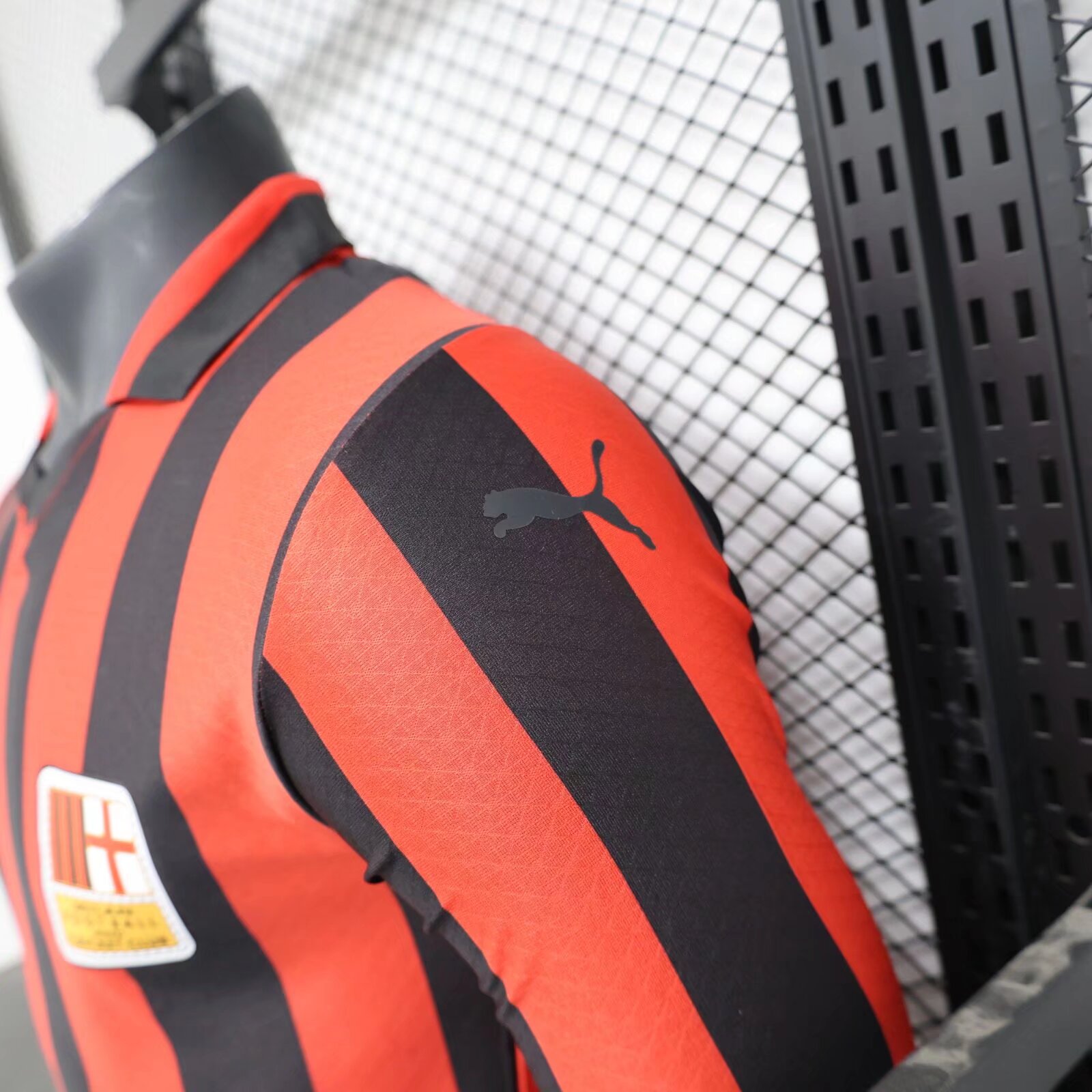 2025/2026 Long Sleeve Player Version AC Milan 125th Anniversary Edition Football Shirt 1:1 Thai Quality