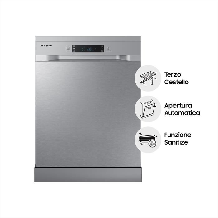 SAMSUNG - Lavastoviglie DW60CG550FSRET Classe D 14 coperti-INOX