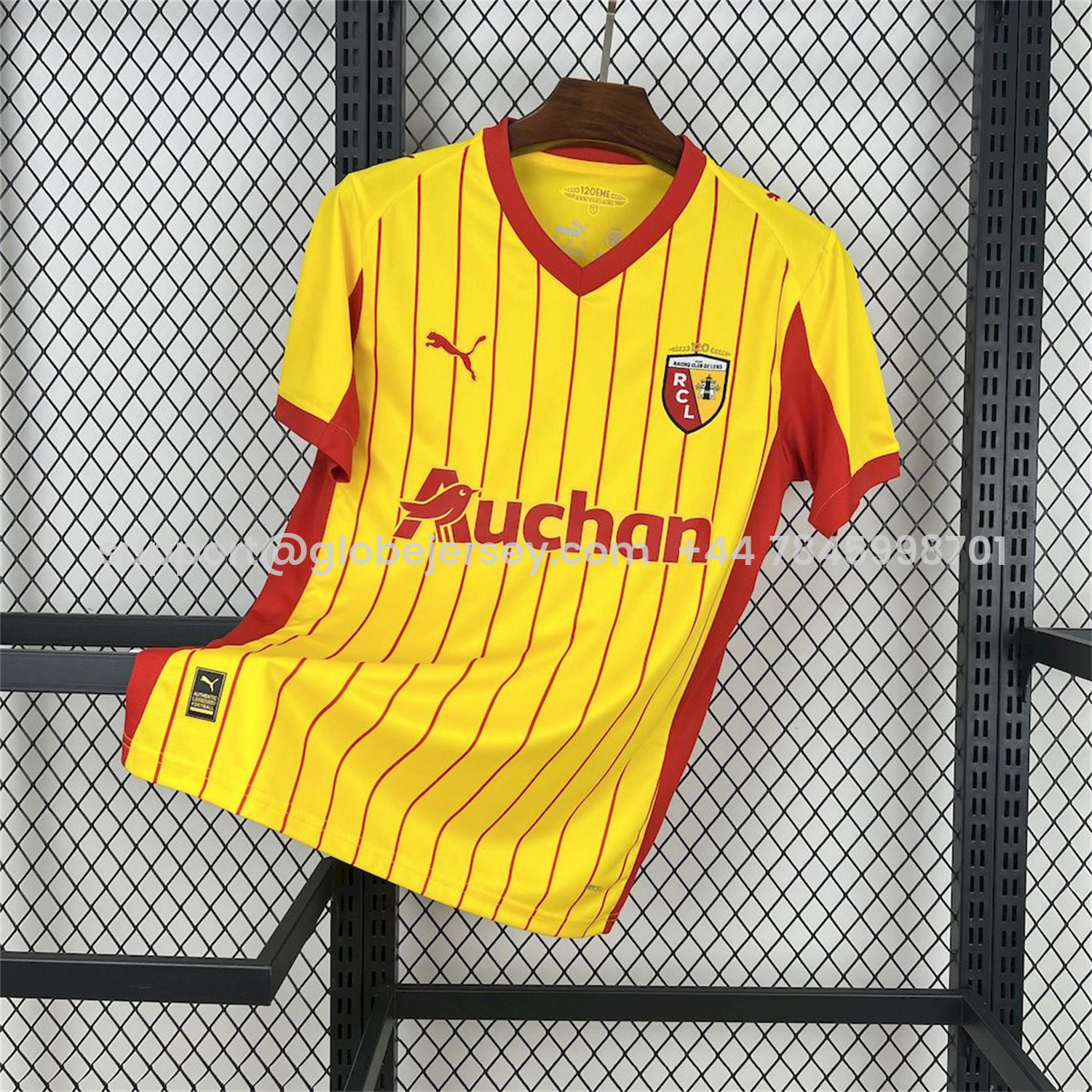 RC Lens 25-26 Home Jersey - Fans Version