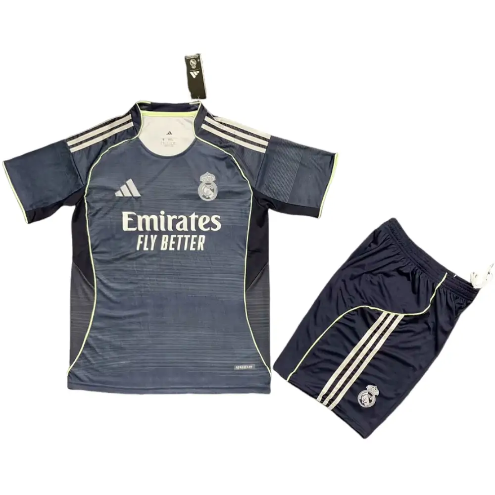 2025-26 Real Madrid Away Adult Kit - Adult Set Fans Edition