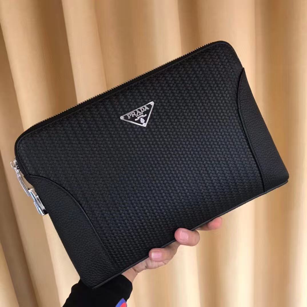 Prada  Men Clutch Bag