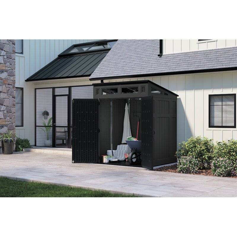 Modernist 6 Ft. X 5 Ft. Resin Storage Shed