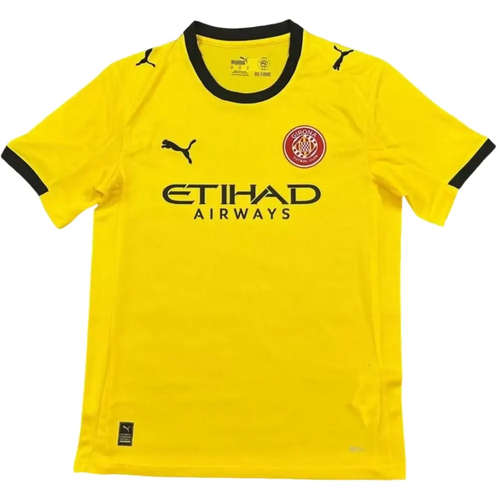 2025-26 Girona Away Shirt Jersey - Fans Edition