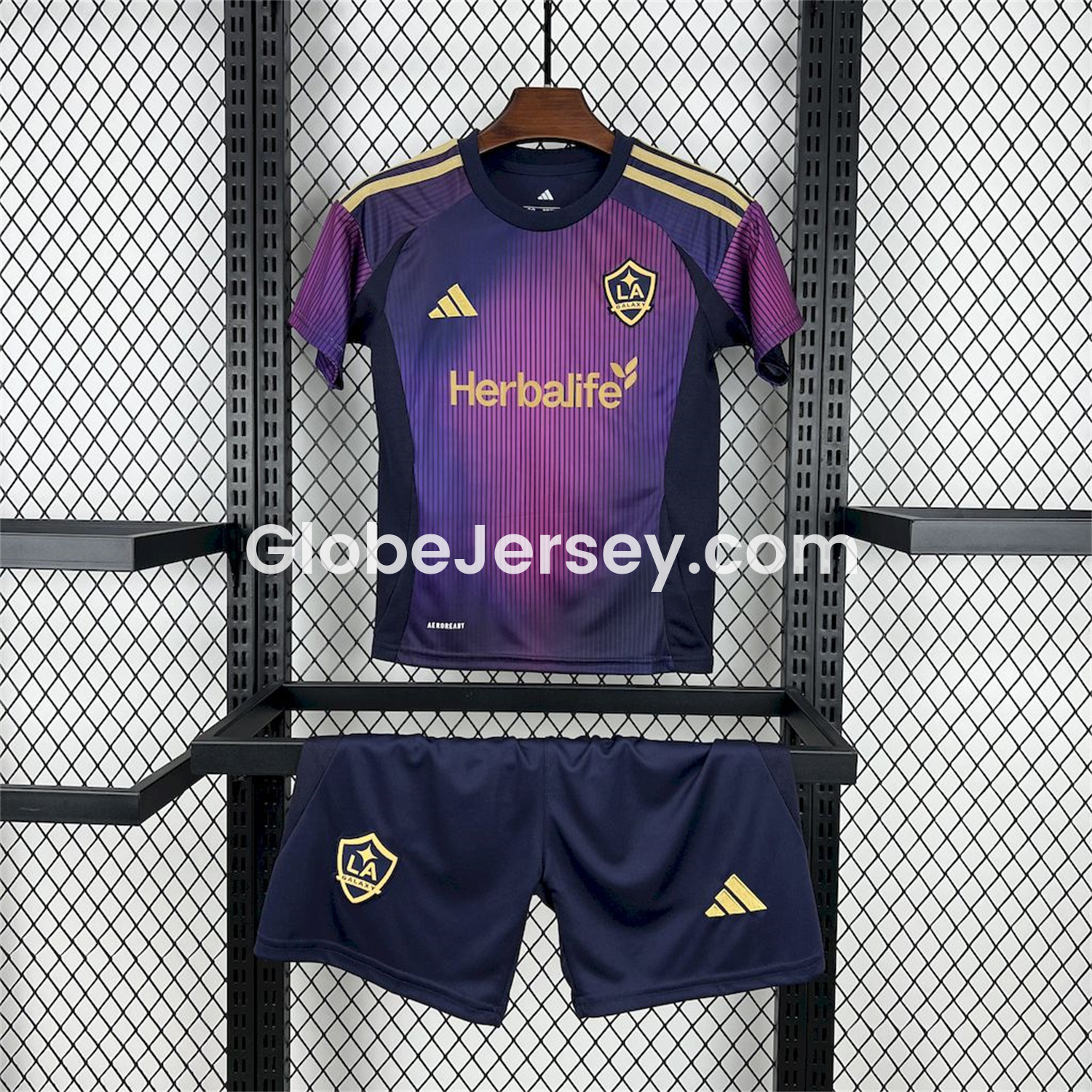 LA Galaxy 2025 Away Kids Kit