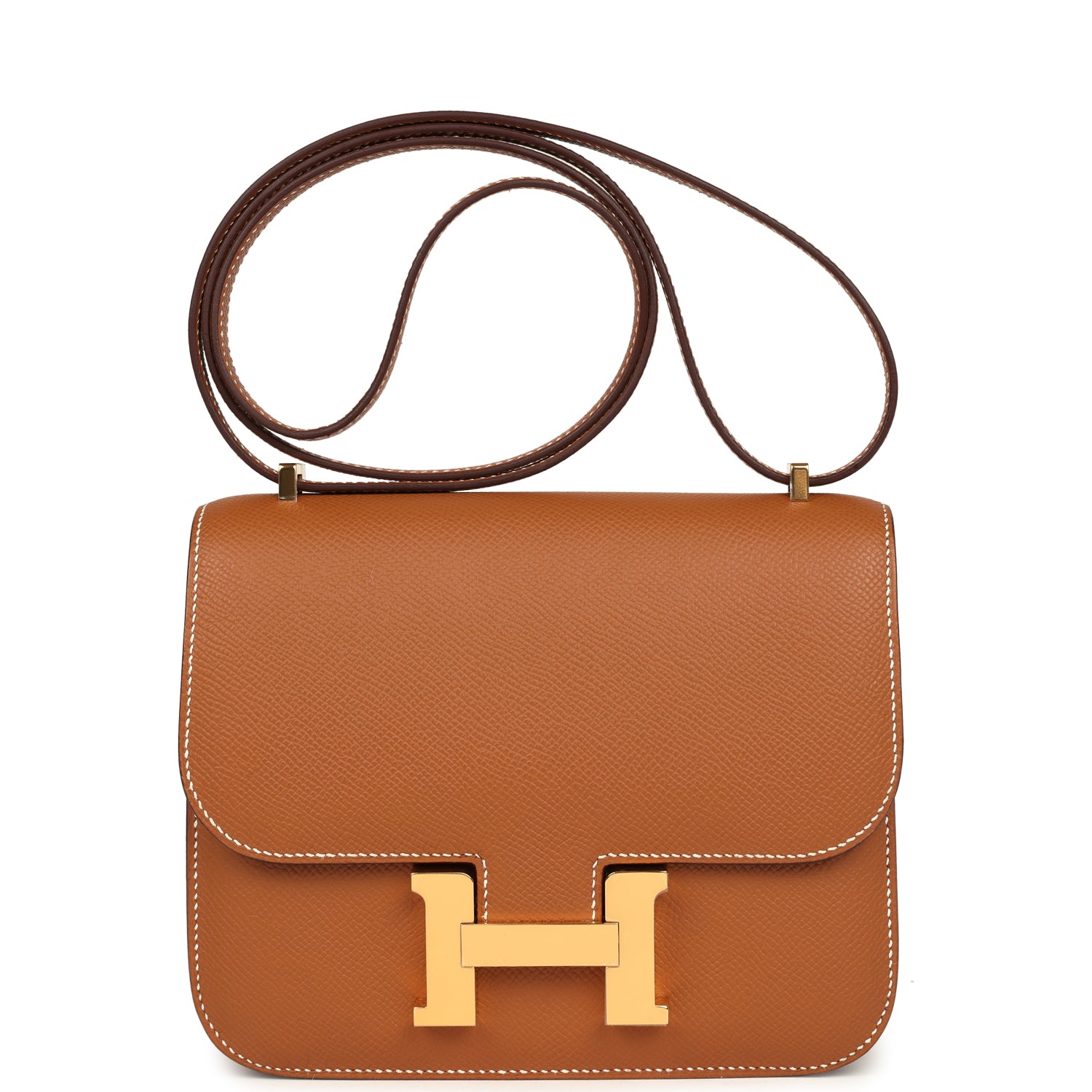 Constance 18 Gold Epsom Gold Hardware