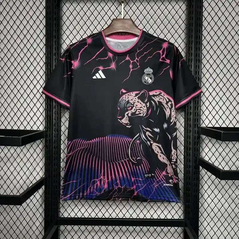 2024/2025 Real Madrid Purple leopard Special Football Shirt 1:1 Thai Quality
