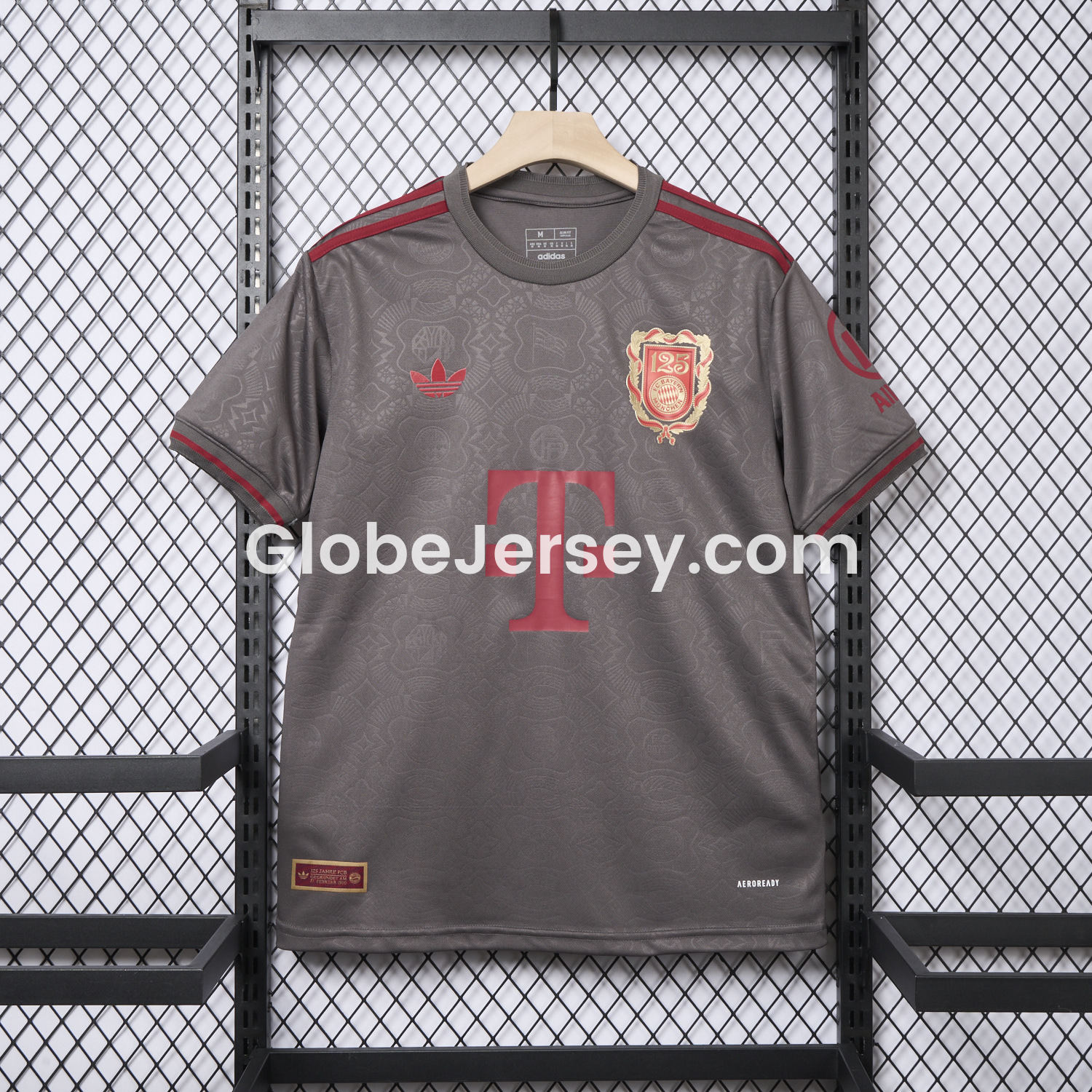 Bayern Munich 2025 Grey 125th Anniversary Jersey - Fans Version