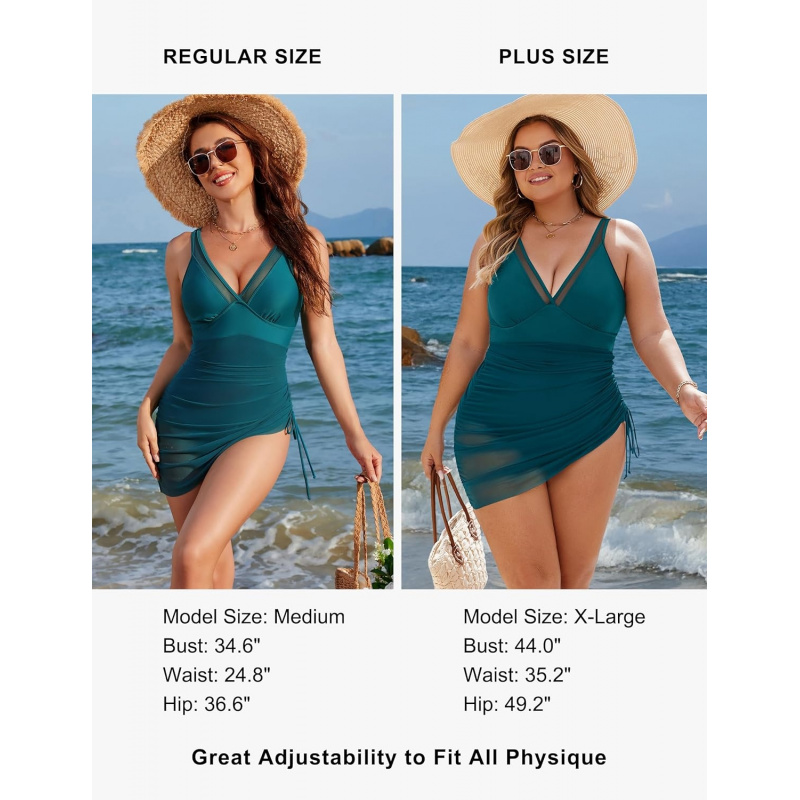 Women's One Piece Swimsuit Tummy Control
