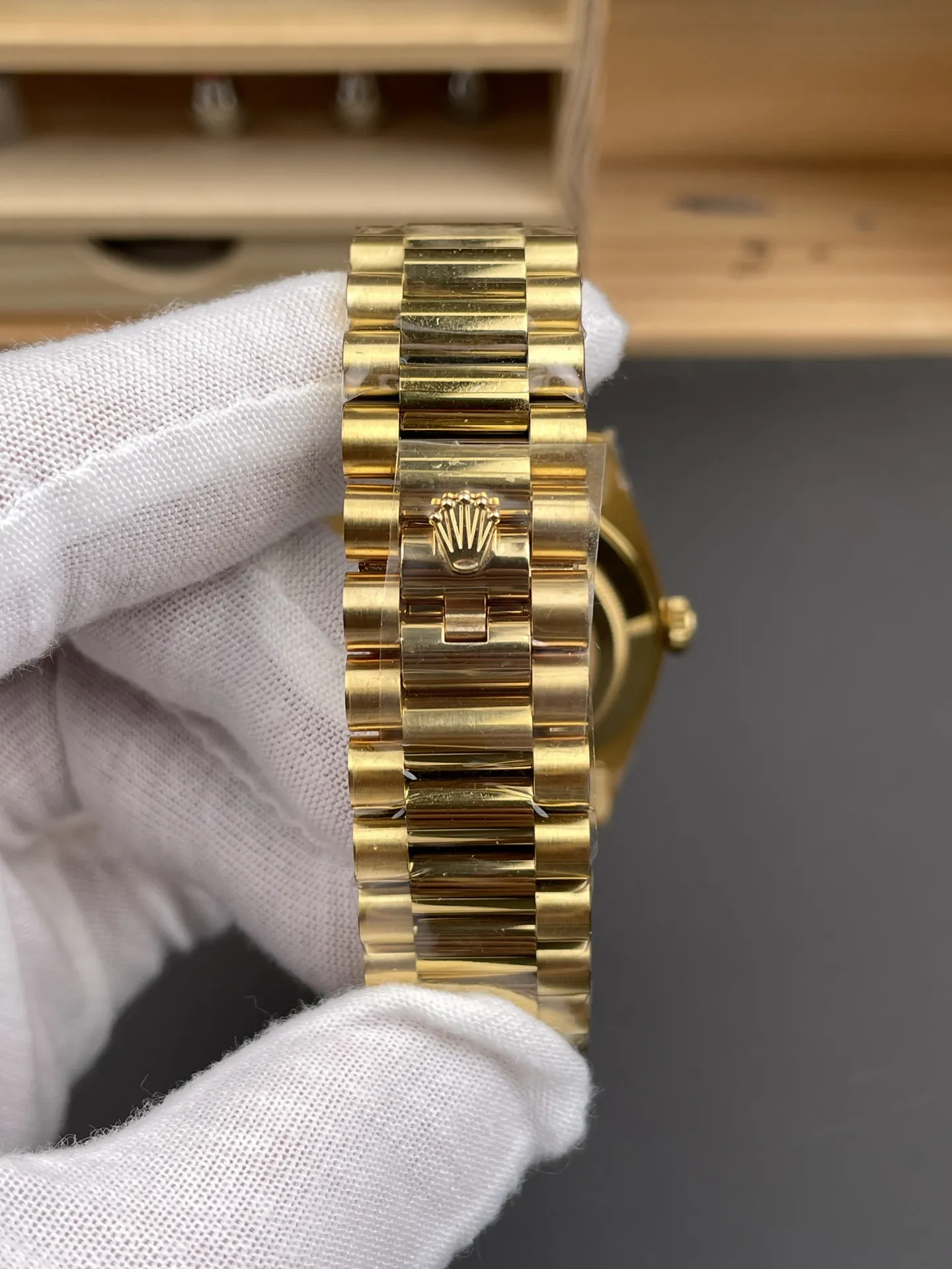 Rolex Day-Date Silver 40mm