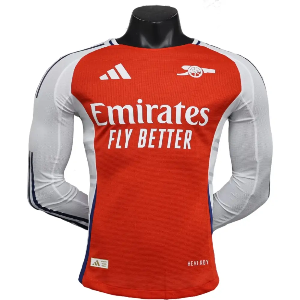 2024/25 Arsenal Home Long Sleeve Shirt - Player Version