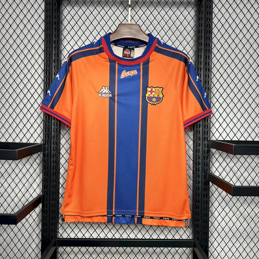 Retro Barcelona 1997-98 Away Jersey