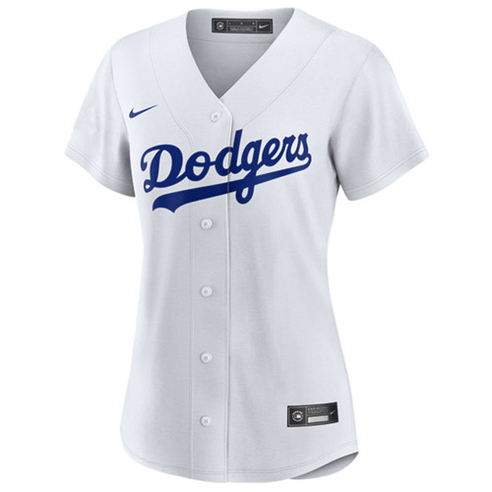 Womens Los Angeles Dodgers Walker Buehler Cool Base Replica Jersey White