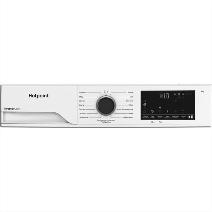 HOTPOINT ARISTON - Asciugatrice 9KG SLIM HPT 93D BS IT CLASSE D-Bianco