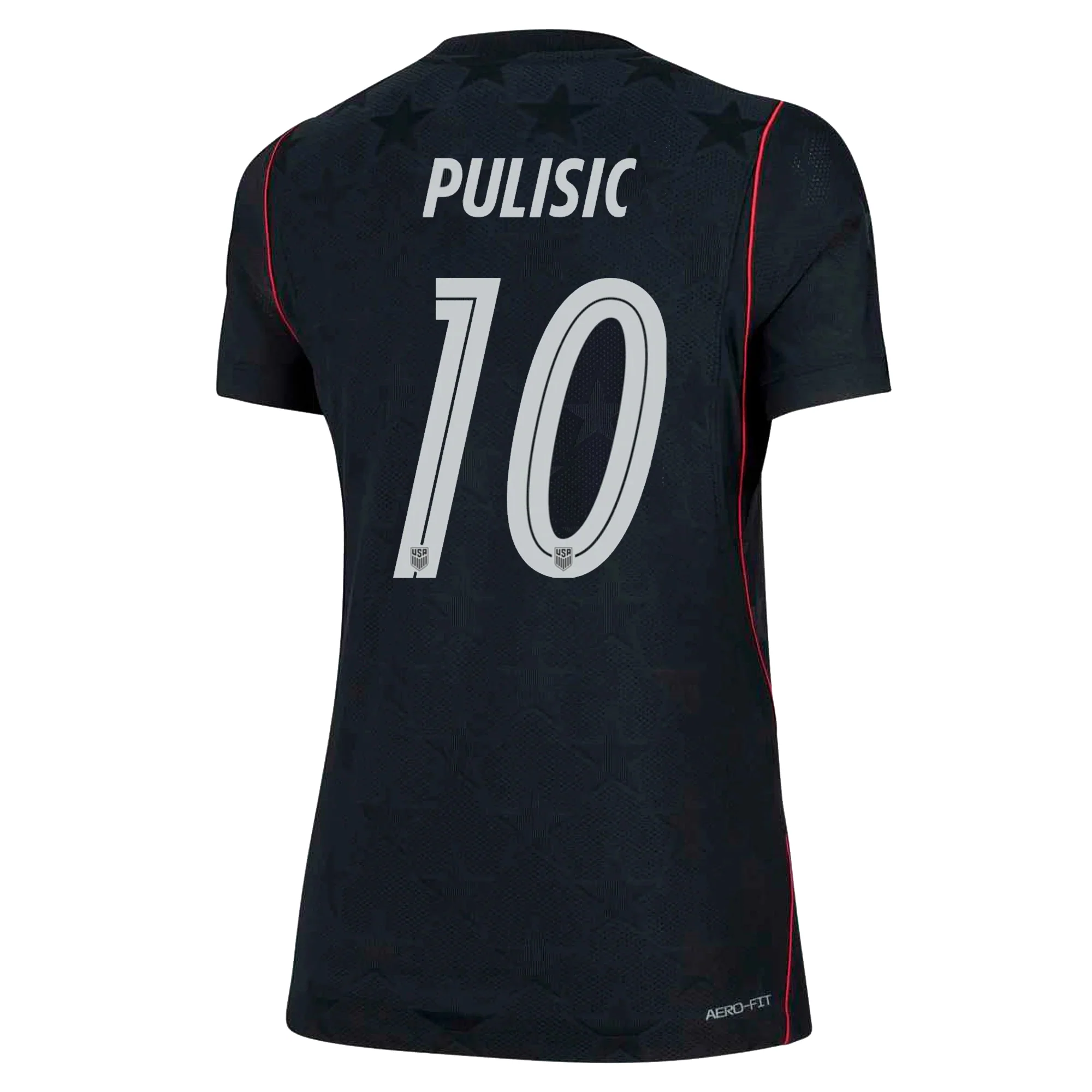 Nike Women's Pulisic United States Match Authentic Away Jersey 2026 (Dark Obsidian/Pure Platinum)