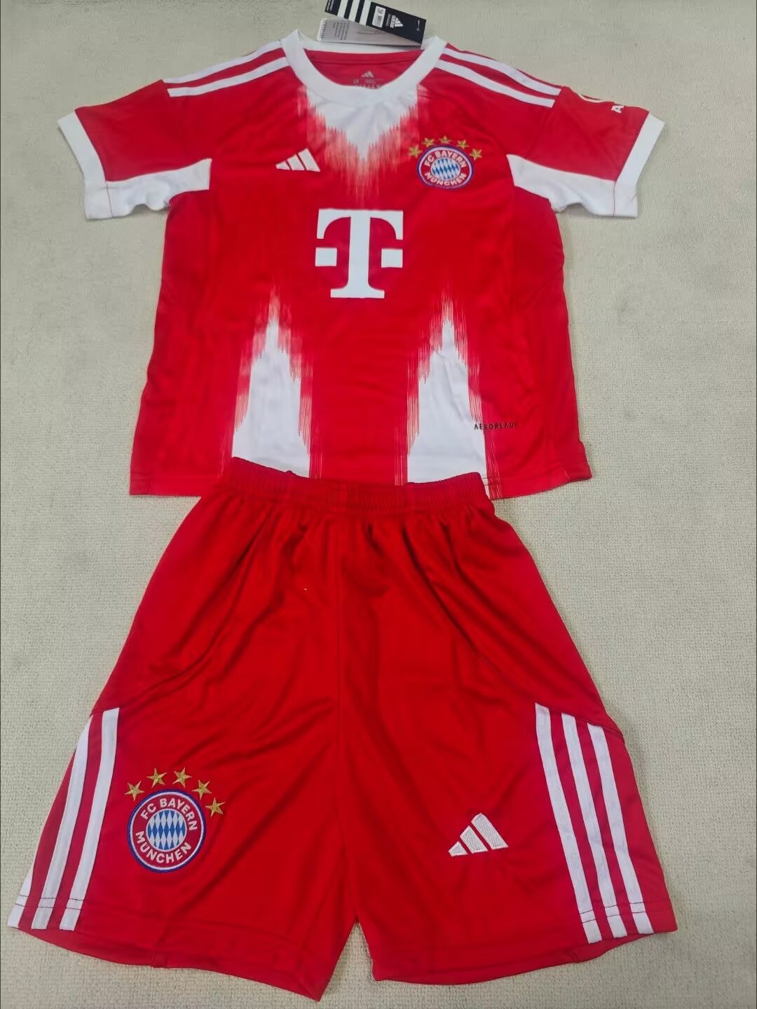 25-26 Bayern Munich Home Jersey - Kids Kit