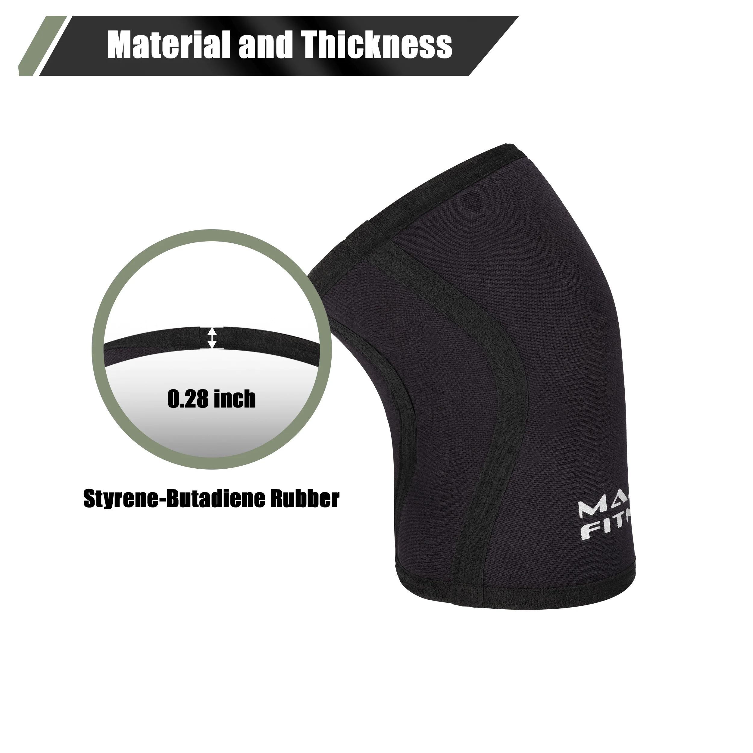 Major Fitness Knee Sleeves