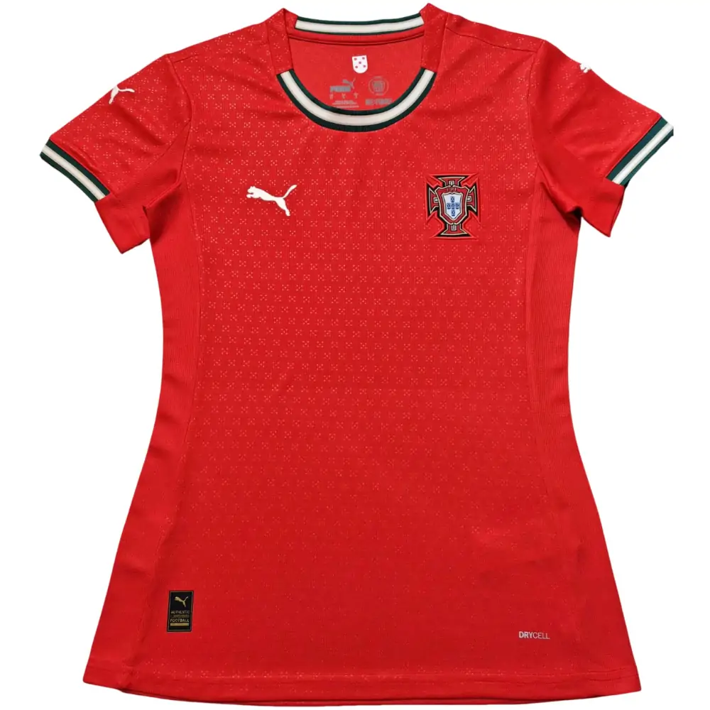 2025-26-New Season Portugal Home Women's Jersey - Fans Edition
