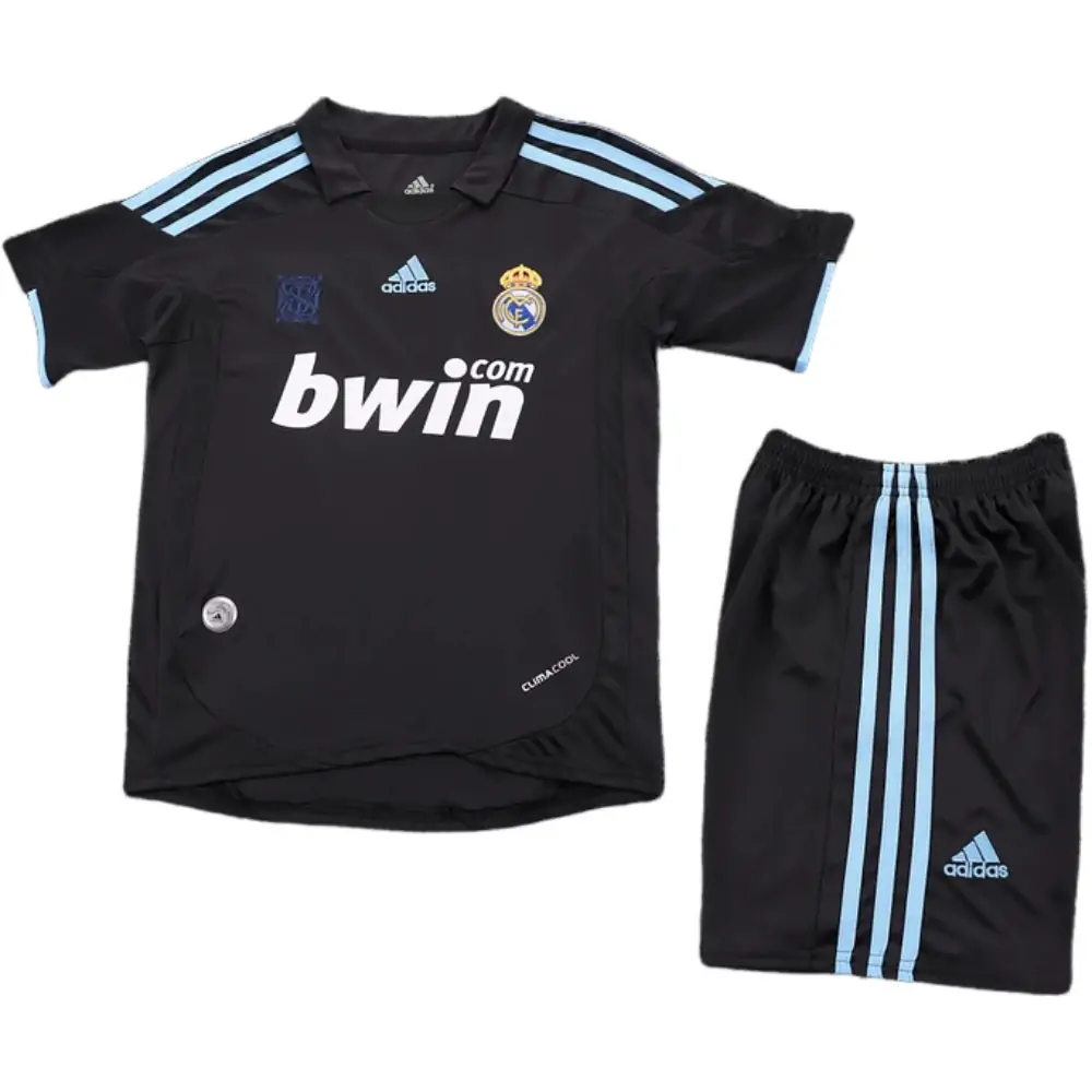 2009-10 Real Madrid Away Retro Children's Jersey Set - Fans Edition