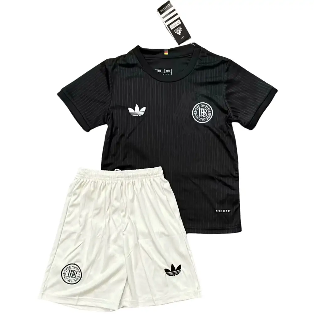 2025-26-Germany Commemorative Edition Black-Jersey-Children's Set
