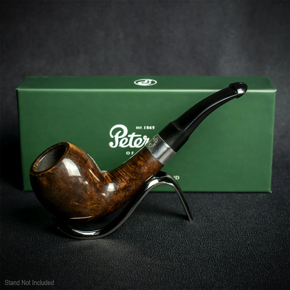 Peterson of Dublin Sherlock Holmes Briar Smoking Pipe - Dark Series Strand