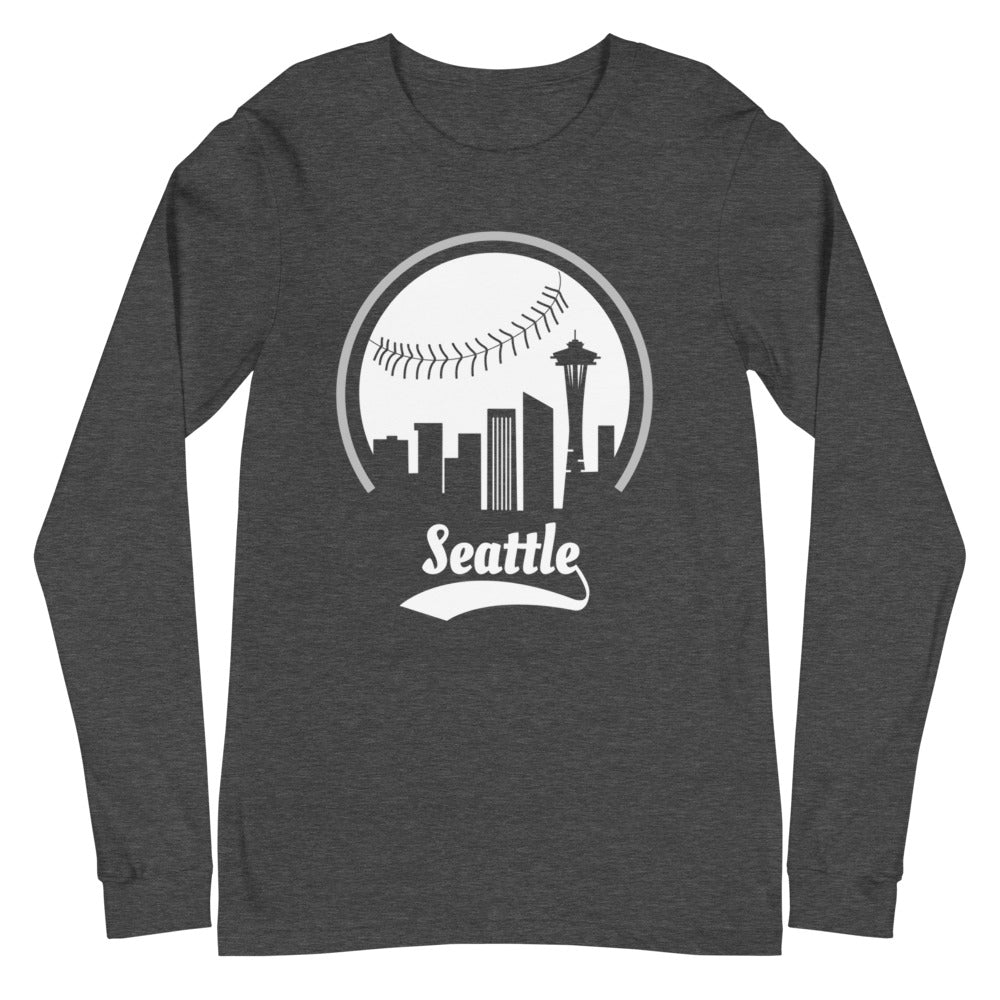 Unisex Seattle Mariners Baseball Long Sleeve Tee Shirt