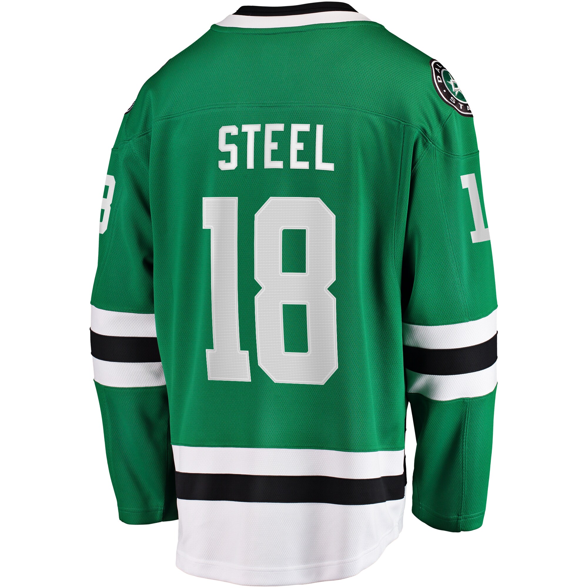 Sam Steel Dallas Stars Fanatics Home Breakaway Jersey – Kelly Green