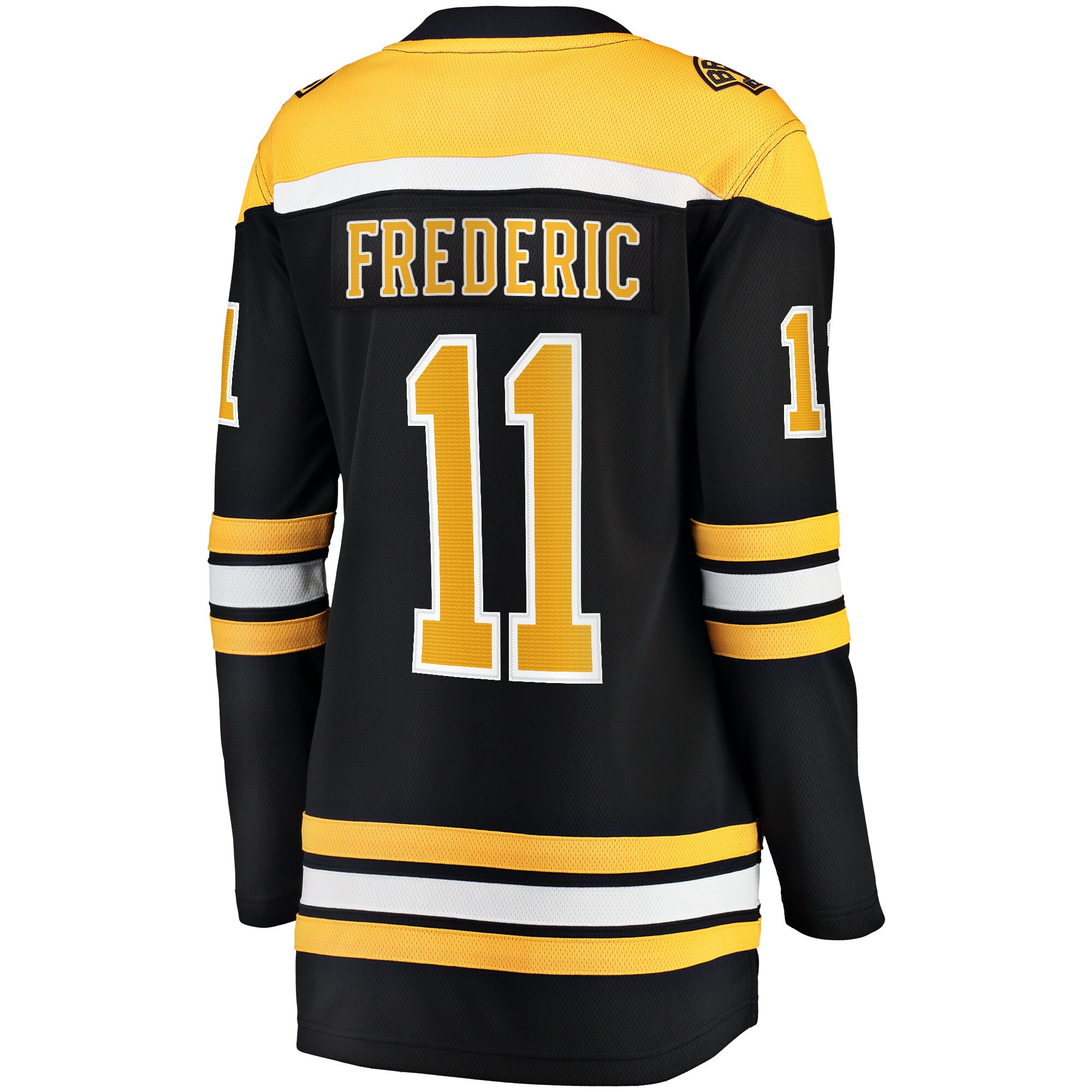 Trent Frederic Boston Bruins Fanatics Women’s Home Breakaway  Jersey – Black