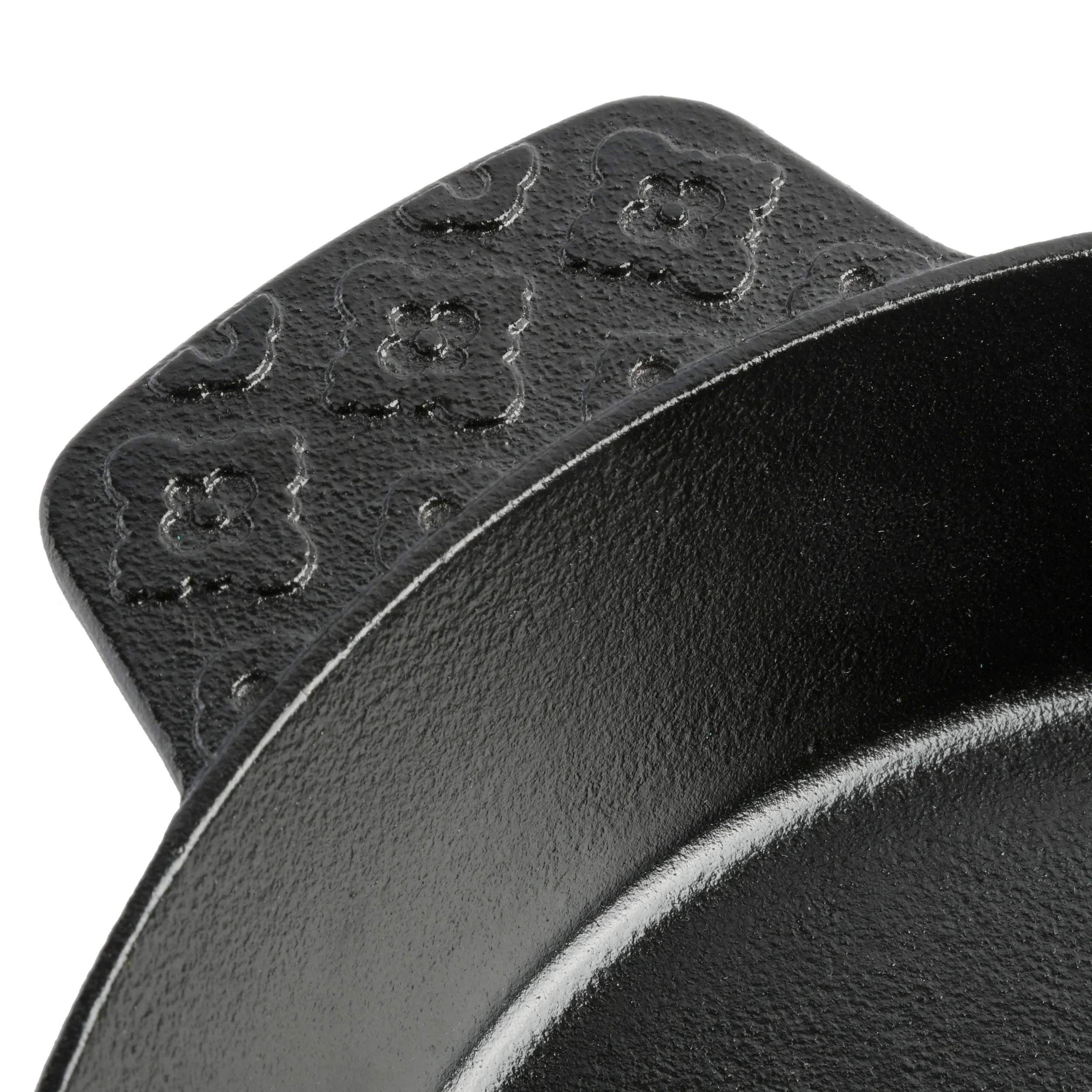 Spice by Tia Mowry Savory Saffron Pre-seasoned 2 Piece 10in and 12in Cast Iron Skillet Set