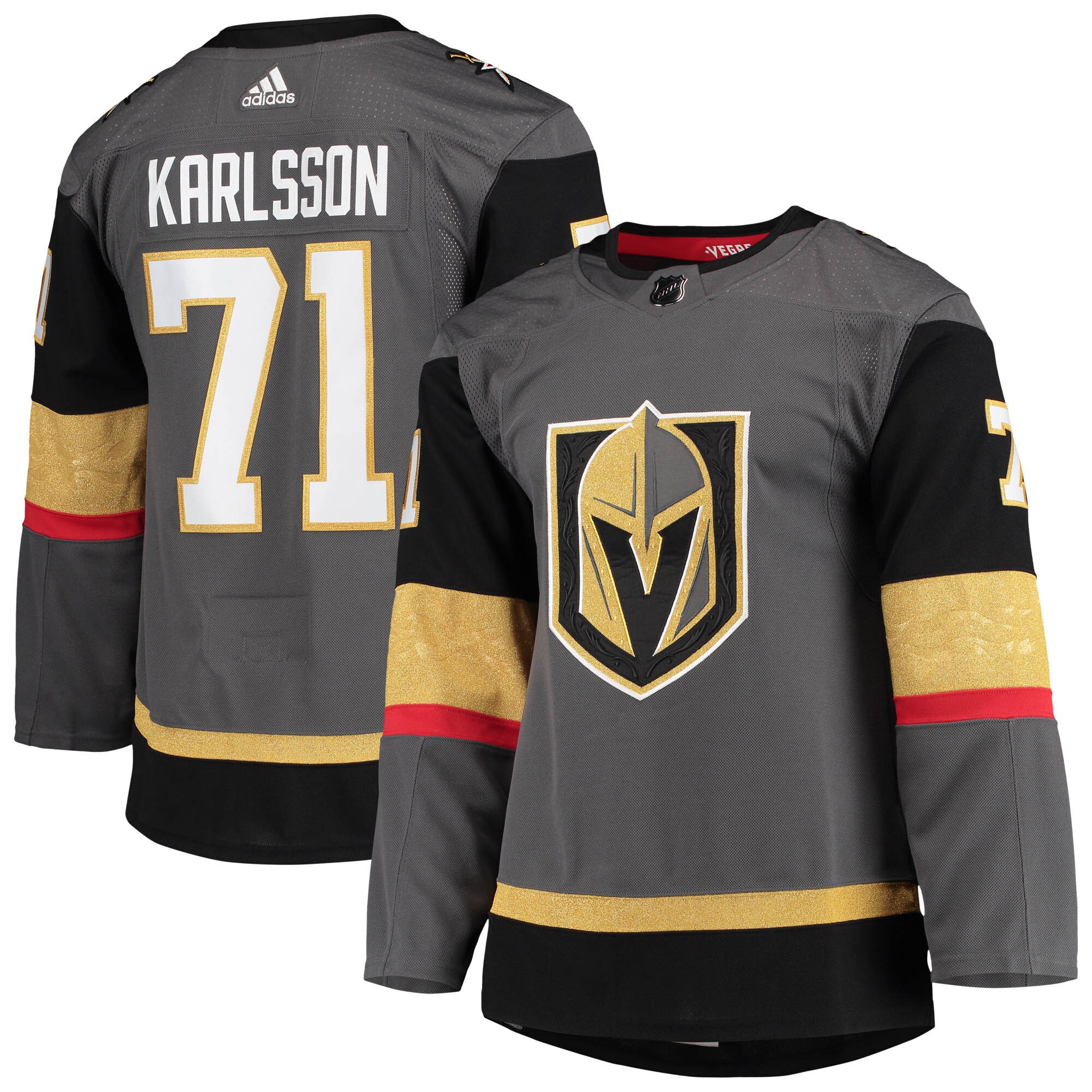 William Karlsson Vegas Golden Knights  Alternate Primegreen    Jersey – Gray