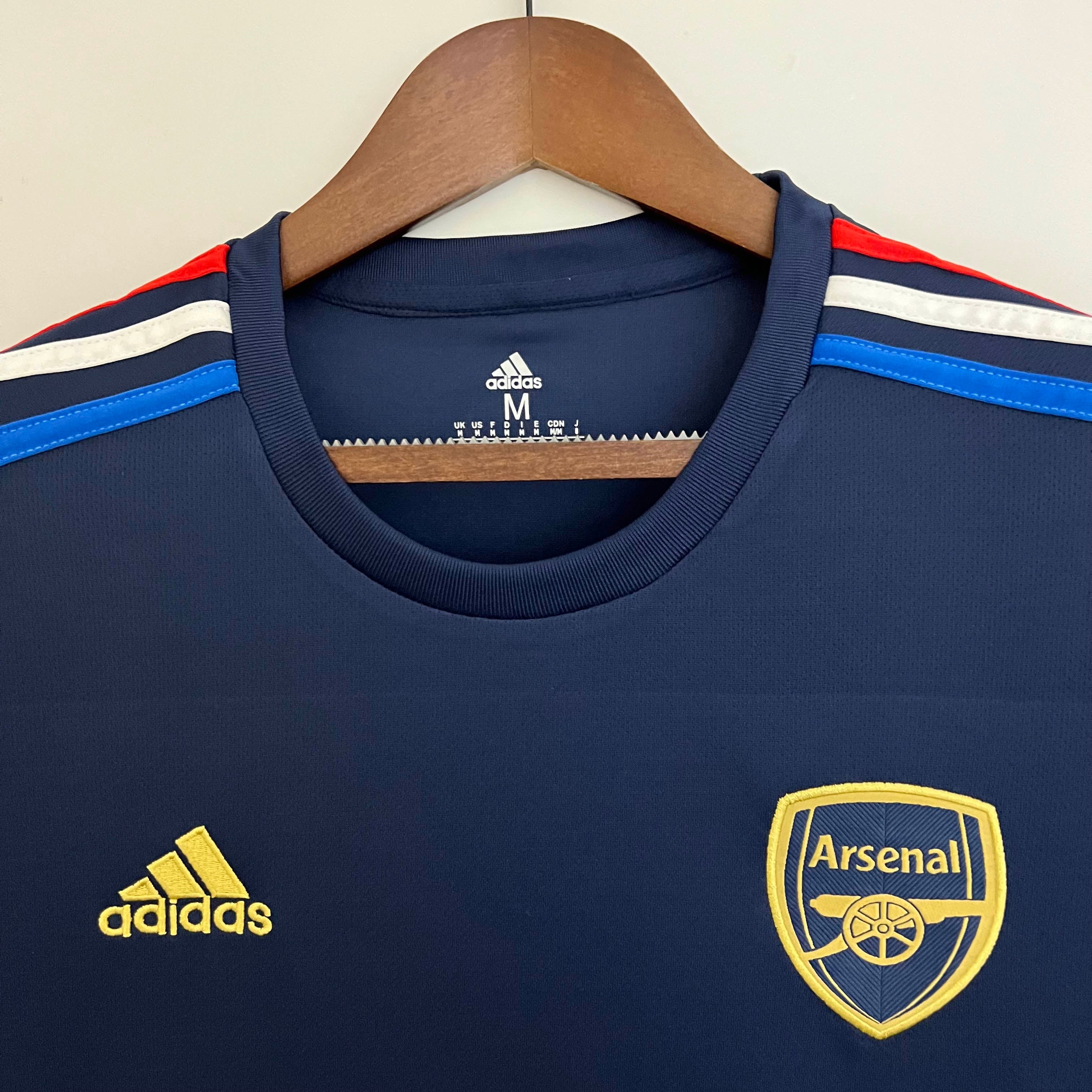 2023 Arsenal French Special Edition Blue Soccer Jersey