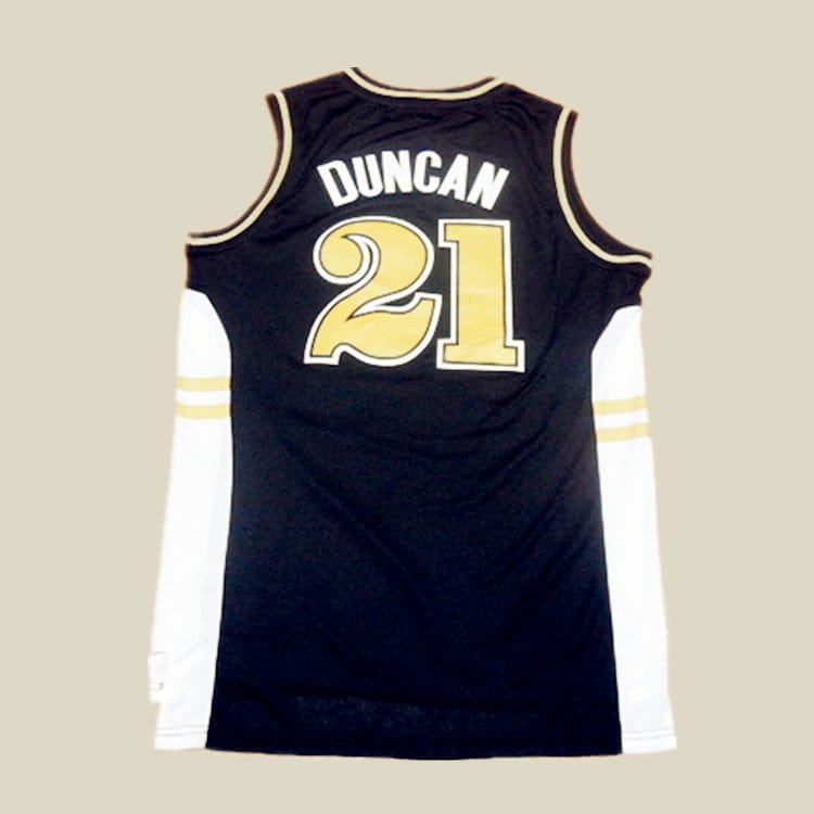 NCAA Wake Forest University No. 21 Duncan Black Jersey