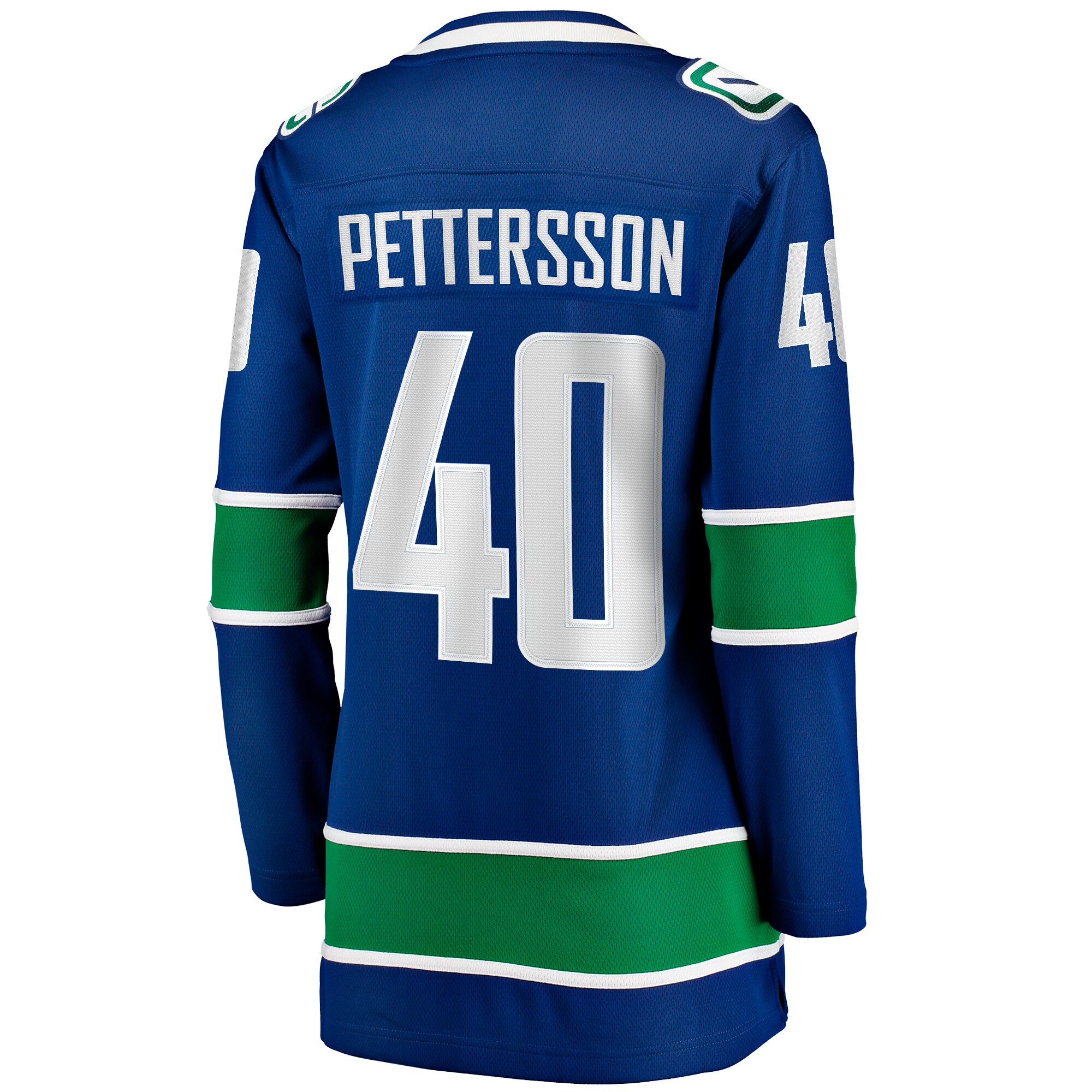 Elias Pettersson Vancouver Canucks Fanatics Women’s Home Breakaway   Jersey – Blue