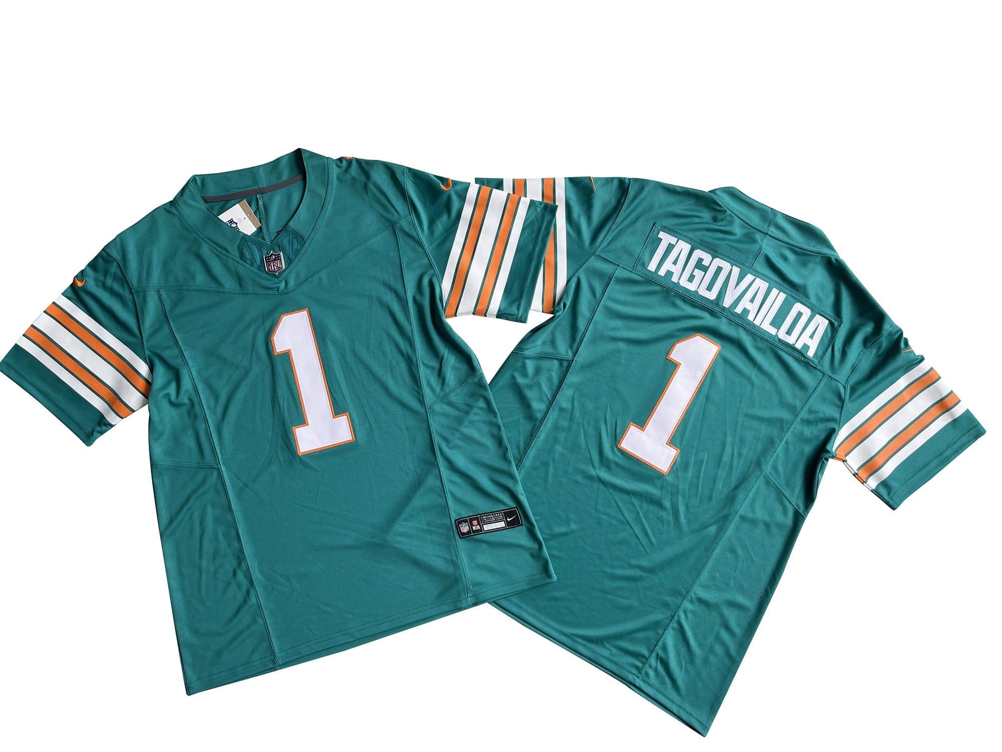 Miami Dolphins 1# Tua Tagovailoa Nike Vapor F.U.S.E. Limited Jersey