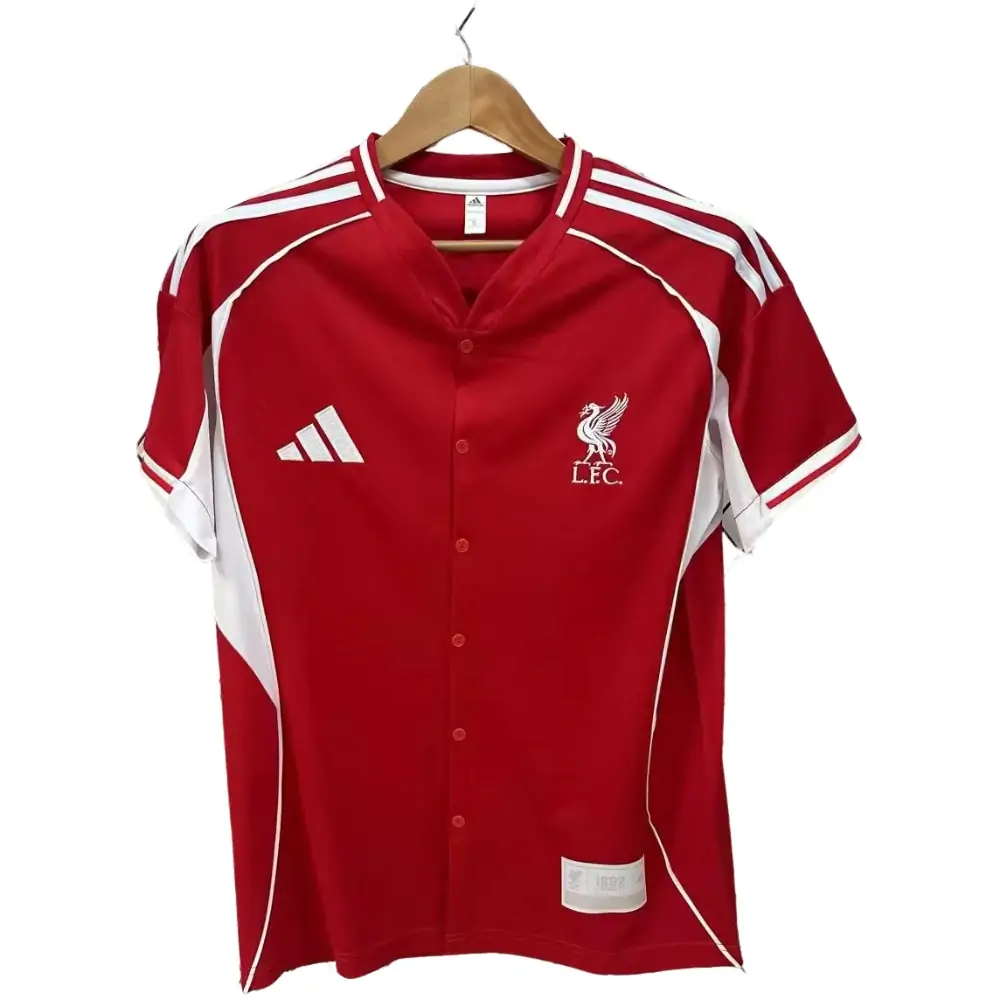 25-26 Liverpool Baseball Jersey Red
