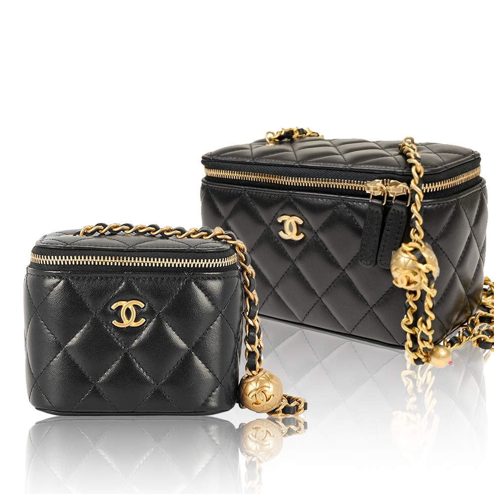 Chanel Golden-Ball Makeup Box