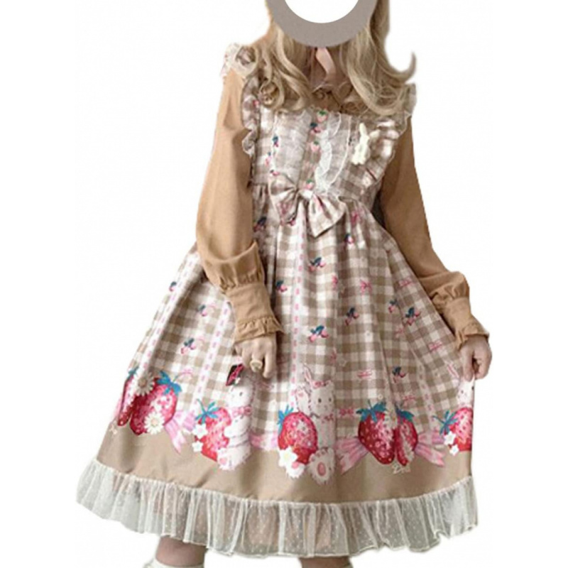 Sweet Teens Japanese Style Lolita Dress Cute Bunny