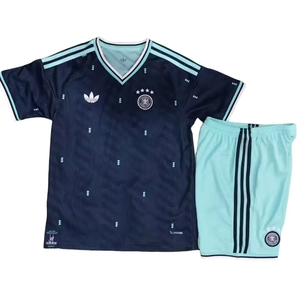 2026 World Cup Germany Away Kit - Short Sleeve Children's suit Fans Edition