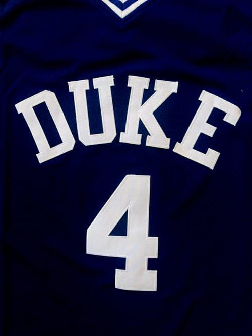 NCAA Duke University No. 4 J.J. Redick blue jersey