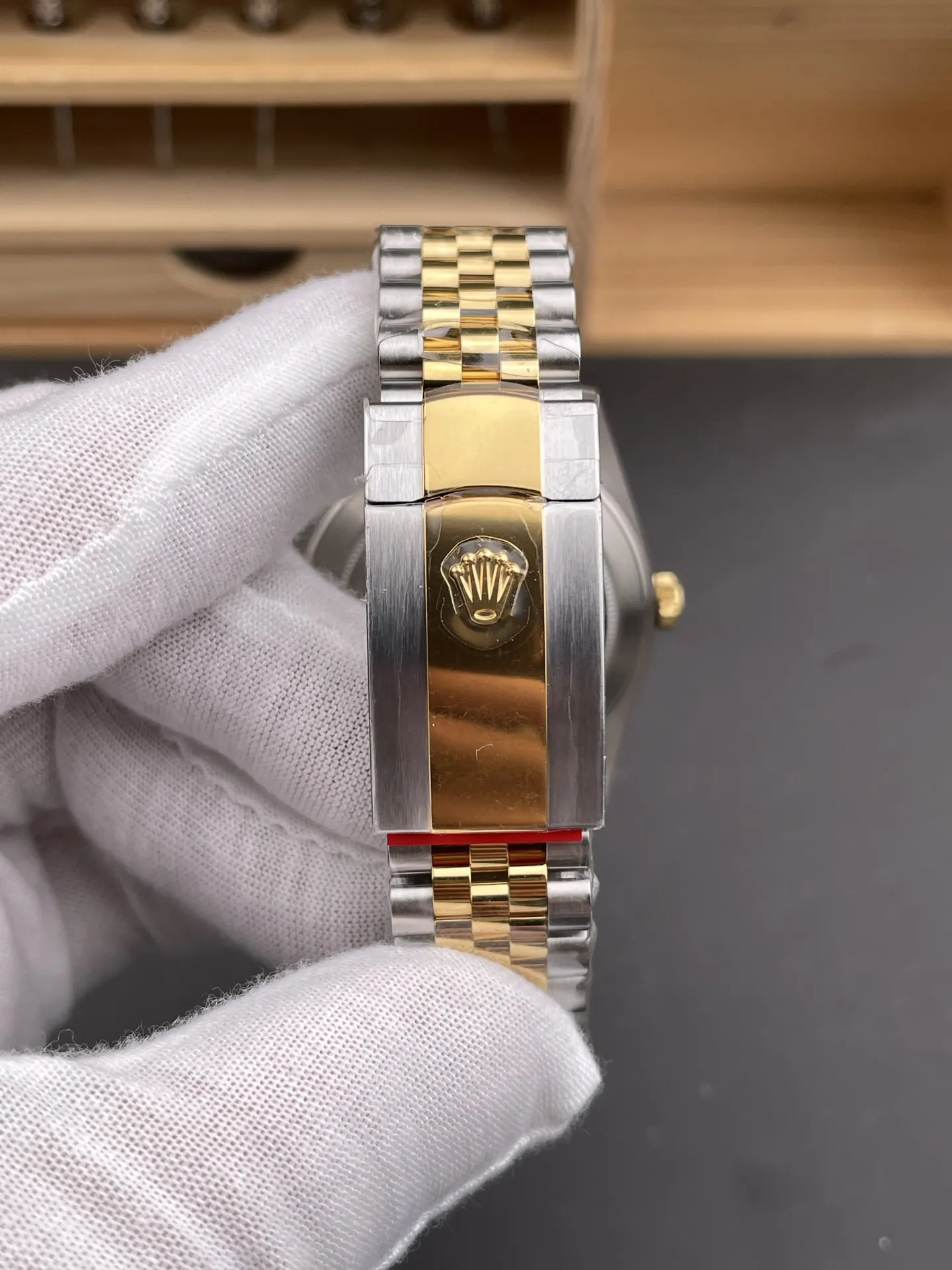 Rolex Datejust Two-Tone Black 41mm