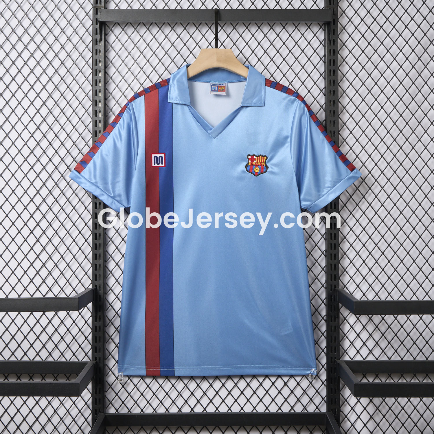 Retro Barcelona 1982-84 Away Blue Jersey