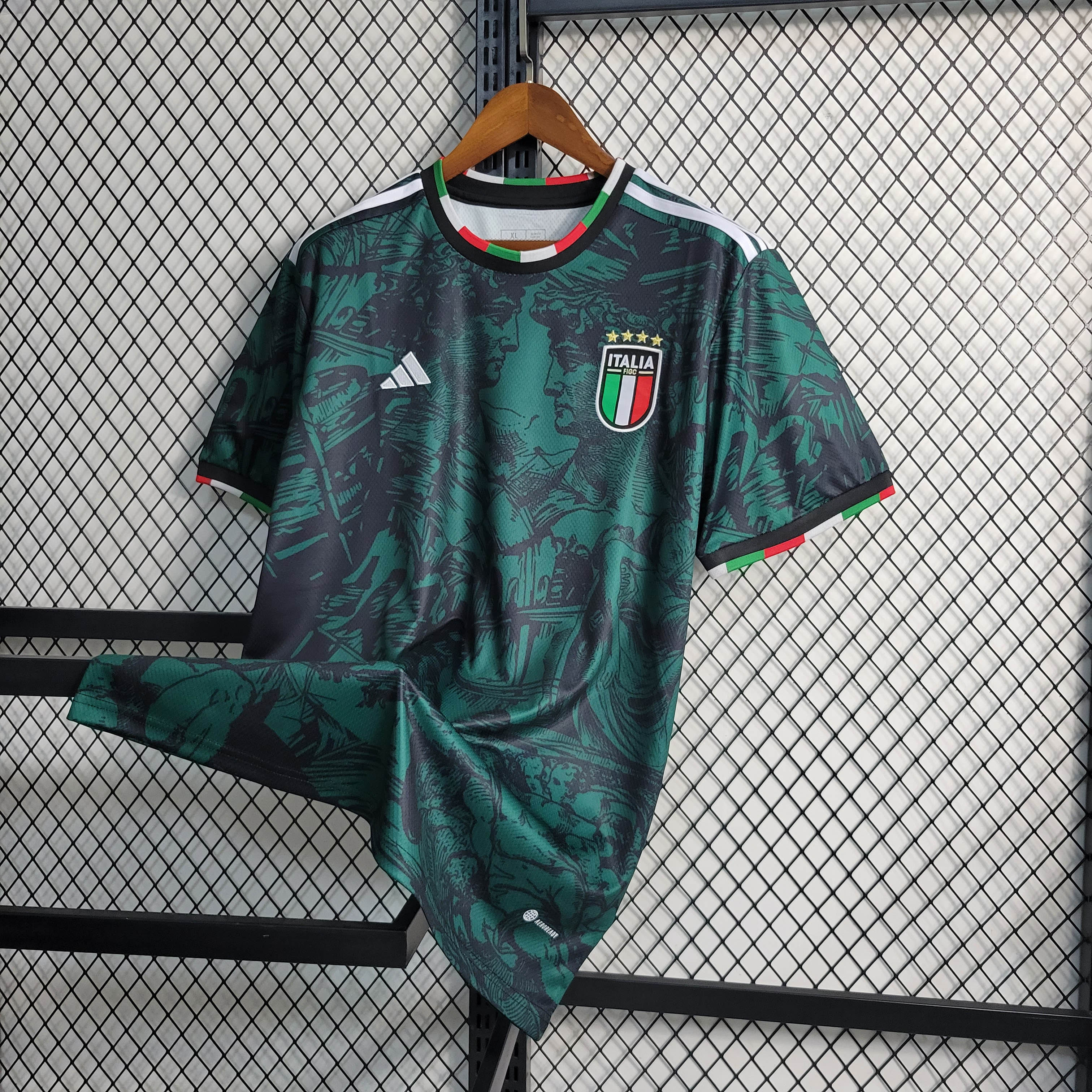 2023 Italy Special Edition Green Soccer Shirt