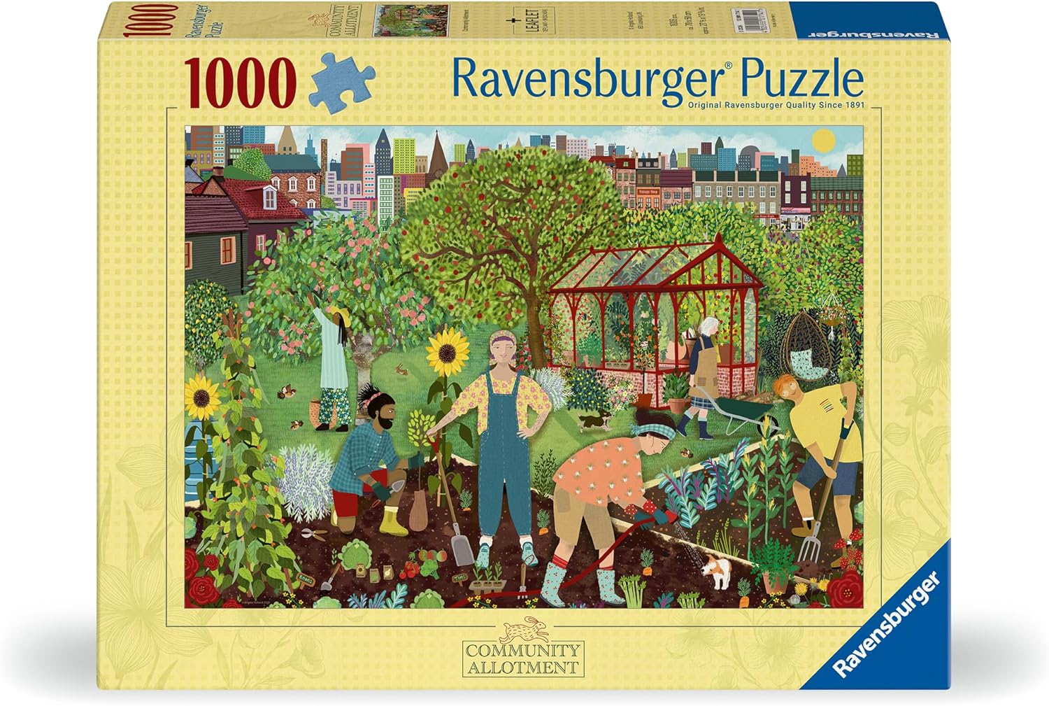 Community Allotment by Angela Holland - 1000 Piece Jigsaw Puzzle (Ravensburger)